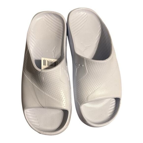 Nike Air Jordan Post Slide Football Sandals Grey Mens Size 8 DX5575 010 NEW - Picture 11 of 16